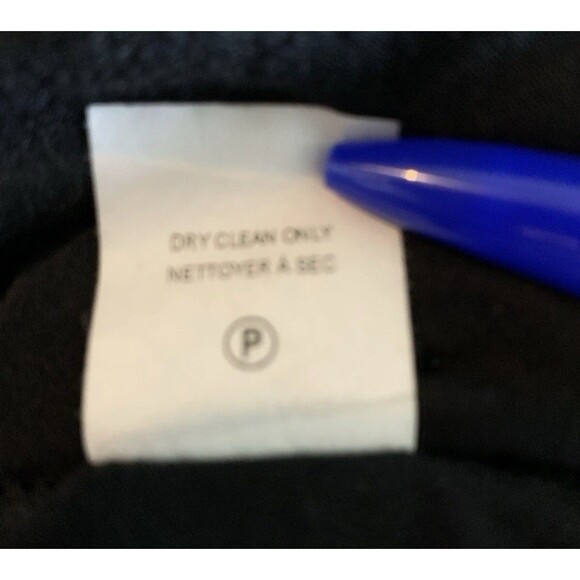 Revolve Theory Silk Black Ruffle Pima Cotton Button Up Cardigan Large Petite - Picture 7 of 8